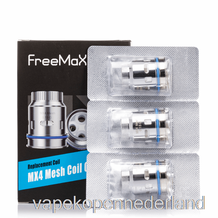 Vape Nederland Freemax Mx Vervangende Spoelen 0.15ohm Mx4 Mesh-spoelen